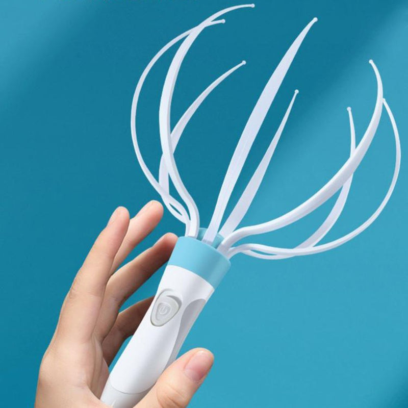 Electric vibrating head scalp massager