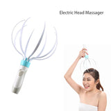Electric vibrating head scalp massager